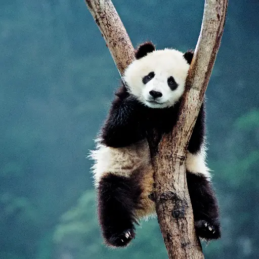 [GEO-DK-212039] GEO-Doppelkarte »Bambusfresser«